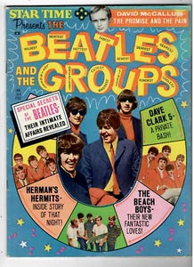 STAR TIME Presents THE BEATLES And The GROUPS Teen Magazine Jan. 1966 - Picture 1 of 12