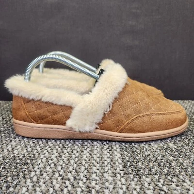 Zapatillas Clarks para mujer talla 8 M marrón gamuza piel sintética zapatos cómodos sin cordones Foto 1 de 4