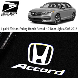 2Pcs Honda LED Non-Fading Door Light HD Puddle Lights for Honda Accord 2003-2012 - Picture 1 of 5