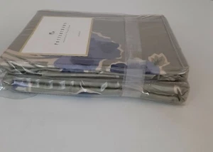 Pottery Barn Pillow Shams New Standard Watercolor Floral Elegant - Picture 1 of 4