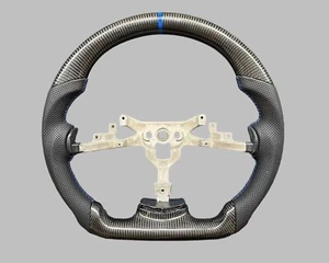 Chevrolet Corvette C6 perforated leather carbon fiber steering wheel - Picture 1 of 3