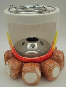 Indoor Keramik Smores Maker Neuheit Lagerfeuer Design Camping rustikales Design - Bild 1 von 13