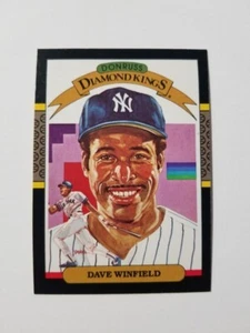 Tarjeta de béisbol Dave Winfield 1987 Leaf #20 New York Yankees DK - Imagen 1 de 2