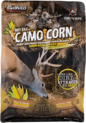 Evolved Habitats Dirt Bag Camo Corn Powder Deer Attractant 5 Pound  - Image 1 of 4