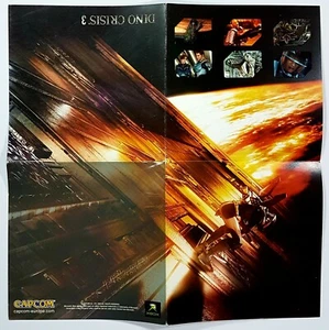 Flyer Promocional CAPCOM 2003 DINO CRISIS 3 Survival Horror/Dinosaurio - Imagen 1 de 2