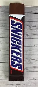 Snickers Candy Bar 3D Plastic Wall Hanging Store Display RARE Free Ship - Picture 1 of 7