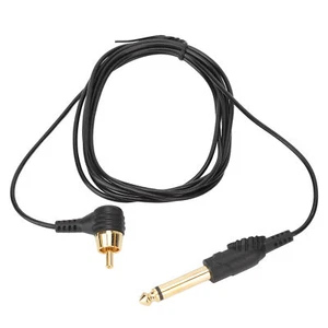 6.2ft RCA Tattoo Clip Cord TPE Tattoo Clip Cable Tattoo Machine Power Tattoo Pen - Picture 1 of 12