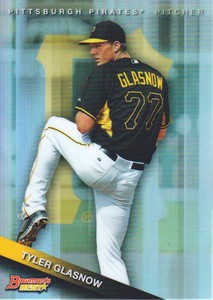 2015 Bowman's Best Baseball Top Prospects Refractor #TP-30 Tyler Glasnow 