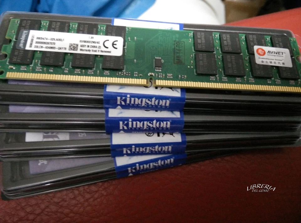 RAM KINGSTON 8-16 4 GB 1 4GB DDR2 DIMM 240 pin 800MHZ PC2-6400 667 533 ONLY AMD - Immagine 1 di 1
