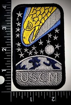 ALIEN USCM Quality Patch Embroidery Iron On Sew On  - Image 1 of 3