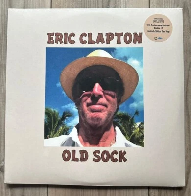 ERIC CLAPTON OLD SOCK LIMITED EDITION TAN Double Vinyl Record Album LP NEW MINT - Image 1 of 2