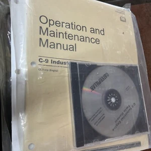 CATERPILLAR C9 INDUSTRIAL ENGINE OPERATION & MAINTENANCE PARTS MANUAL + Parts CD #803 - Bild 1 von 4