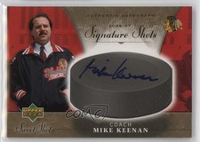 2006-07 Upper Deck Sweet Shot Signature Shots Mike Keenan #SS-KE Auto