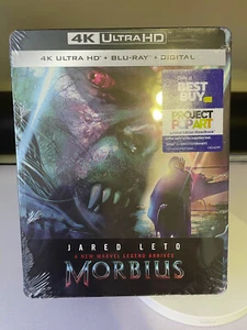 Morbius Steelbook (4K Ultra HD/Blu-ray) SAME DAY SHIPPING - Imagen 1 de 2