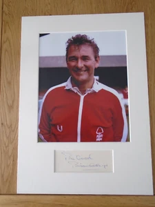 Brian Clough Genuine Signed Authentic Autograph - UACC / AFTAL. - Picture 1 of 2