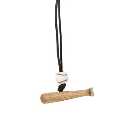 MVP Magic Dodgers Baseball Bat & Ball Necklace | LA Dodgers Fan Jewelry Gift - Image 1 of 2