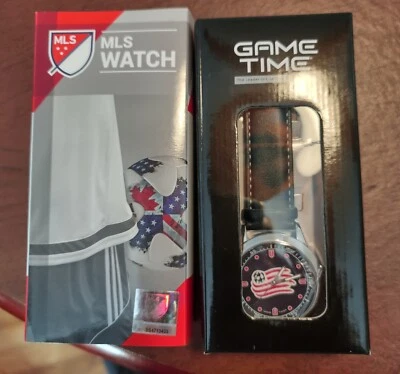 MLS Soccer Game Time Watch NE Revolution New inBox 2015 - Image 1 of 4