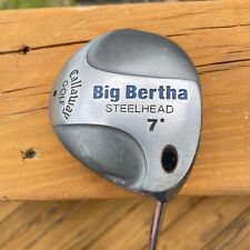 Callaway Big Bertha Steelhead 7 Wood RH 44 in Memphis "10" '98 Uniflex Steel