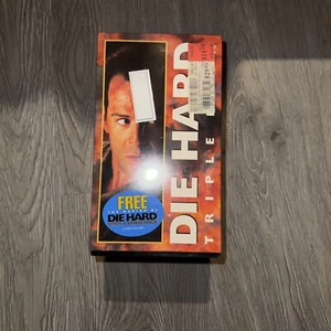 🔥🔥Die Hard VHS Tape Triple Pack (VHS, 1995) NEW, Factory Sealed 🔥🔥🎬 - Picture 1 of 5