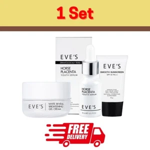 Eve's Horse Placenta 15ml + White Reveal 20g + Smooth Sunscreen 15ml 1 Set Pack - Bild 1 von 16