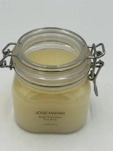 JOSIE MARAN Supersize Argan Sugar Balm Body Scrub SWEET MINT  10 oz Jar NEW QVC - Picture 1 of 5
