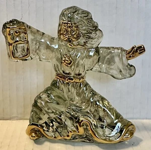 Crystal And Gold Moses Religious Bible Figurine 4” - Picture 1 of 10