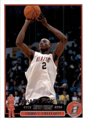 2003-04 Topps Draft Pick TRAVIS OUTLAW Portland Trail Blazers #243 - Image 1 of 2