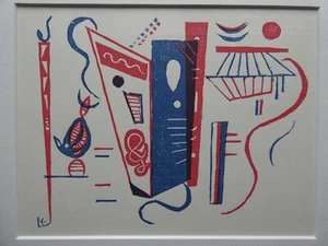 Wassily KANDINSKY (1866-1944) -  Holzschnitt für XXe Siécle, 1939 - Picture 1 of 7