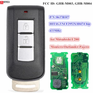 Llavero remoto inteligente para Mitsubishi 2016-2020 Montero, 2015-2021 L200 GHR-M004 - Imagen 1 de 4