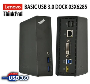Docking Station Lenovo THINKPAD Basic USB 3.0 Para T440 T431s L430 L440 L450 - Imagen 1 de 1