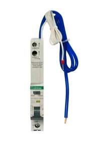 Crabtree 6FSR20/30B Loadstar 1 módulo 20A 30mA 1P+N curva B 6kA tipo A RCBO - Imagen 1 de 2