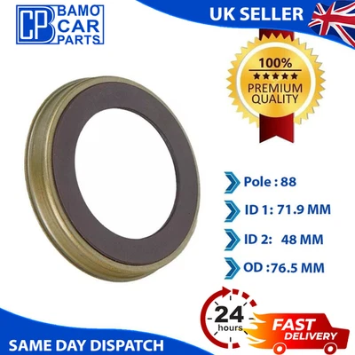 ПОДХОДИТ ДЛЯ FORD FIESTA FOCUS FUSION ЗАДНИЙ L/R ABS МАГНИТНОЕ ЗВУКОСНИМАТЕЛЬ КОЛЬЦО - Изображение 1 из 3