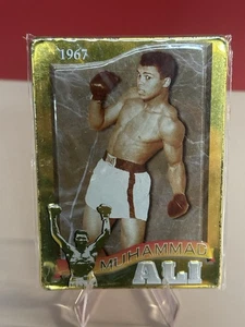 1995 Vintage Metallic Impressions Muhammad Ali - Picture 1 of 1