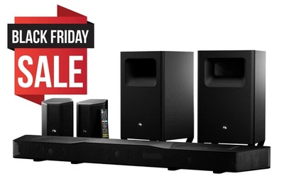 Nakamichi Shockwafe Wireless 11.2.6 Ch w Dolby Atmos/DTS:X Soundbar - Image 1 of 4