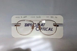Bisagras de resorte Diplomat Optical D689 oro 50□16-135 - Imagen 1 de 5