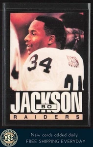 Promoción Bo Jackson Oddball (sin licencia) #NNO CASI NUEVO-COMO NUEVO O MEJOR Los Angeles Raiders - Imagen 1 de 2