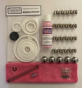 1952 Williams Caravan Pinball Machine Maintenance Tune Up Kit - Picture 1 of 3