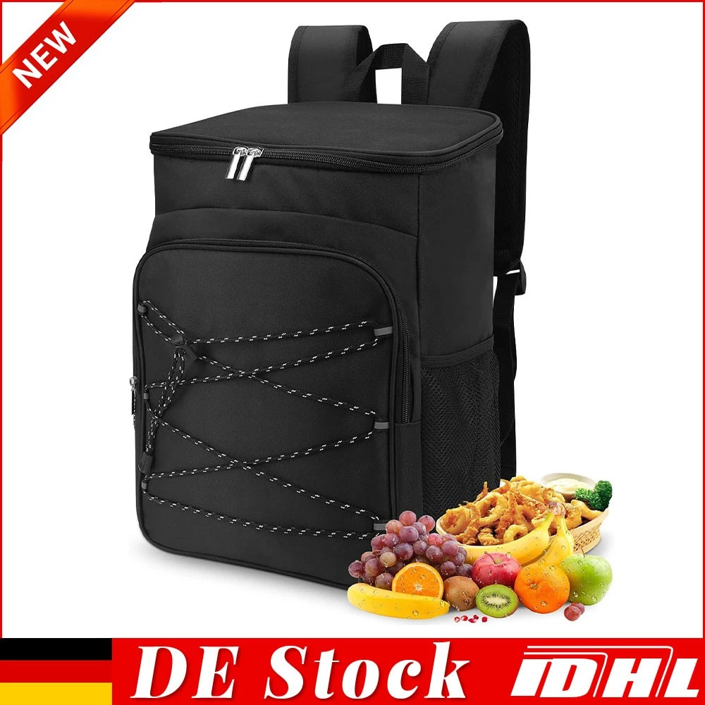 JKLVHEIN Thermo-Rucksack 26 L – Kühlrucksack Für Picknick, Camping, Arbeit