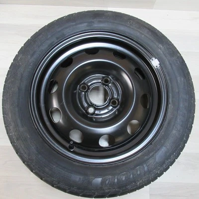 VW Lupo Ersatzrad Stahlfelge 6Jx14 Et43 6X0601027A Dunlop SP Sport 185 55 R14 - Bild 1 von 4