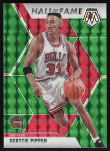 2019-20 Panini Mosaic Green Prizm #292 Scottie Pippen Chicago Bulls - Picture 1 of 2