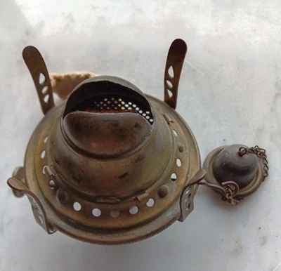 Rare Edholm Safety Lamp kerosene burner Self Extinguishing 1867 - Image 1 of 4