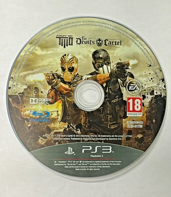 ARMY OF TWO THE DEVILS CARTEL - USED -PLAYSTATION 3 PS3 - PAL UK - Image 1 of 2