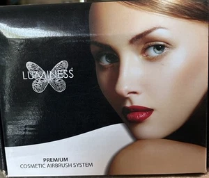 Luminess Air BC-250 Premium Cosmetic Airbrush System Chrome/Black New Sealed NIB - Picture 1 of 2