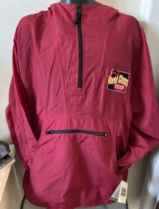 VTG.WORLD CLASS ROLLER COASTERS TYCOON Mens Embroidered Logo pullover 1/2 Zip XL - Picture 1 of 12