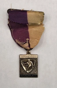 Vintage Balfour Sterling Amherst Interscholastic 2nd Place High Jump Medal - Picture 1 of 4