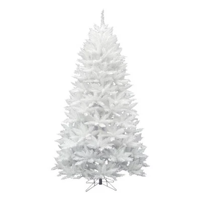Vickerman 66" Abeto PVC Plástico Artificial Árbol de Navidad en Blanco Foto 1 de 4