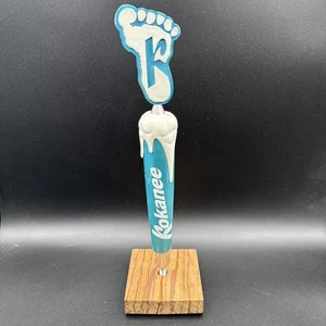 Rare Kokanee 6 Toe Sasquatch Draft Beer Tap Handle 12" - Picture 1 of 4