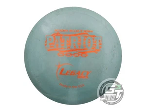 Disco de golf usado Legacy Discs Icon Patriot 175 g verde naranja estrella lámina driver - Imagen 1 de 2