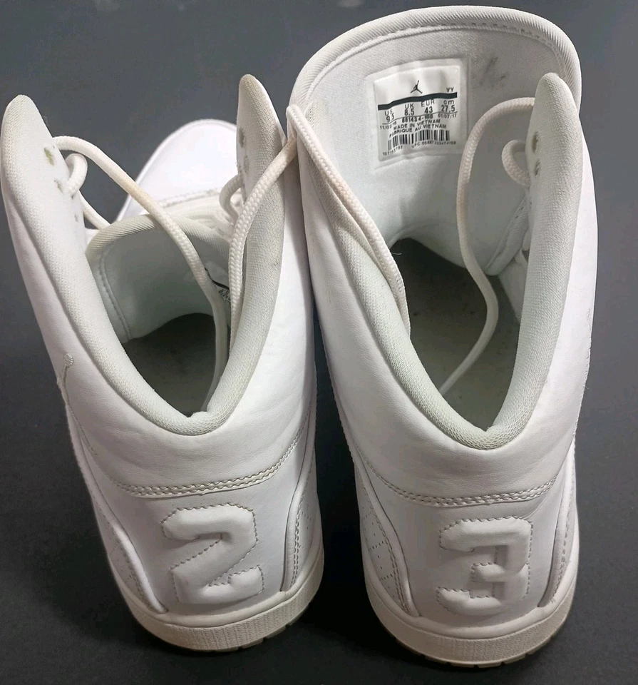 Nike Hombres Jordan 1 Flight 5 881435-100 Blanco Zapatos de Baloncesto Tenis 9.5 Ki2 Foto 1 de 4