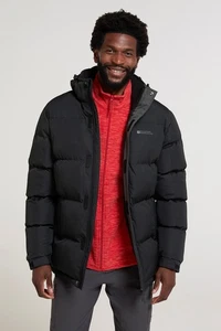Mountain Warehouse Mens Padded Jacket Puffer Water Resistant Winter Snow Coat - Picture 1 of 51